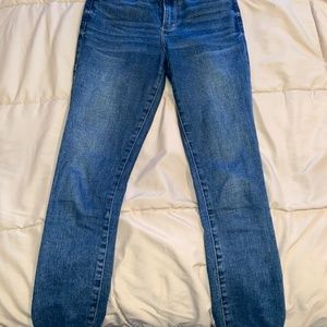 Abercrombie & Fit Super Skinny Ankle High Rise